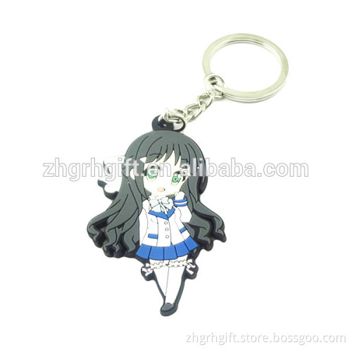 promotion sexy girl pvc key chain